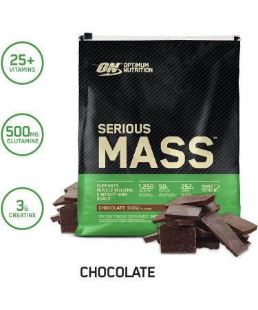 Optimum Nutrition Serious Mass Weight Gainer Protein Powder & Gold Standard 100% Whey Protein Powder Double Rich Chocolate 5 Pound (Packaging May Vary) - Buy Online on GoSupps.com