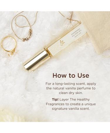Lavanila Pure Vanilla Perfume Set for Women 3.4oz + Roller-Ball - Pure Madagascar Vanilla & Creamy Tonka Bean The Healthy Fragrance Clean and Natural - Buy Online on GoSupps.com