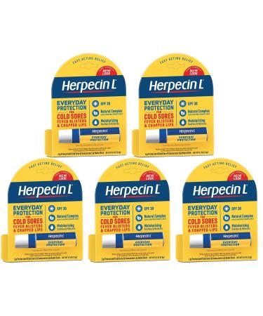 Herpecin L Real Relief from Real Medicine 0.1 Oz (Pack of 5)