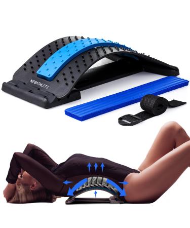 Spine Deck Back Stretcher for Lower Back Pain Relief, Multi-Level Spine Stretcher Device for Lumbar Pain Relief, Lumbar Back Stretching Device, Back Cracker