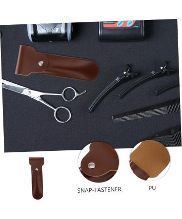 Minkissy 3-Piece Razor Set | PU Leather Shaver Bag & Safety Razor for Men | Stylish Leather Case for Grooming - Buy Online on GoSupps.com