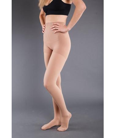 Shop Compression Tights AT - Class 1 Closed Toe Support Tights in Beige | International Shipping Available - Buy Online on GoSupps.com