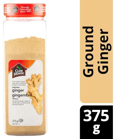 Club House Quality Natural Herbs and Spices Ground Ginger 375g - Buy Online on GoSupps.com