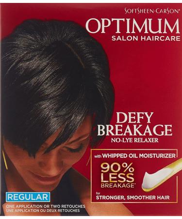 SoftSheen-Carson Optimum Care Defy Breakage No-Lye Relaxer - Regular Strength with Coconut Oil - Buy Online on GoSupps.com