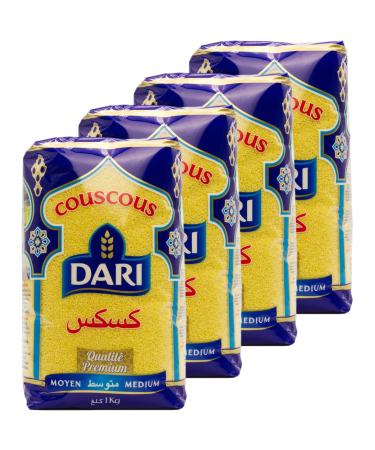 Dari - Couscous Medium - Couscous from Morocco in a set of 4 x 1 kg