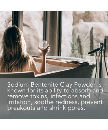 Sodium Bentonite Clay Powder - Indian Healing Clay - 100% Pure - DIY Clay Face Mask - 5 lbs - Buy Online on GoSupps.com