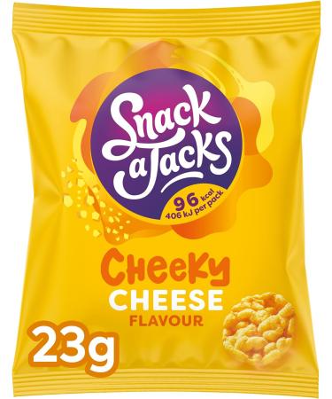  Snack a Jacks Snack a Jacks Cheese | 8 x 23 g - Buy Online on GoSupps.com
