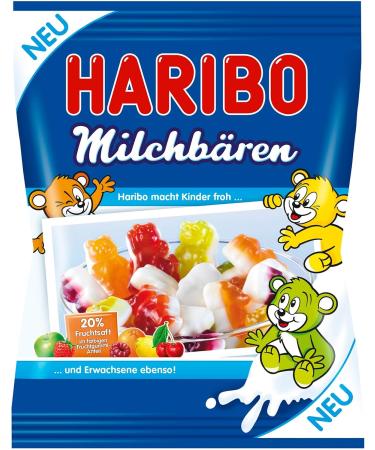  HARIBO Haribo Pack of 3 x 175g Fruit Gelatin Teddy Bear with White Backing - Buy Online on GoSupps.com