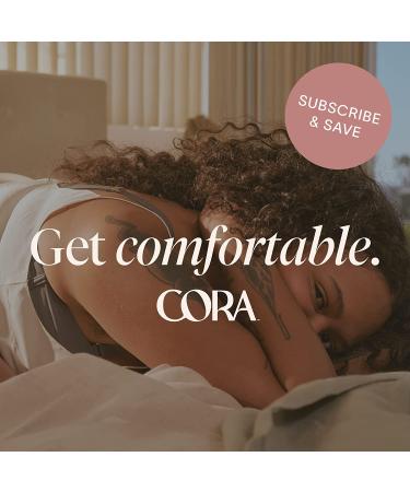 Cora Long Organic Cotton Period Liners - Ultra Thin, Quick Absorbent, Hypoallergenic - 36 Count - Buy Online on GoSupps.com