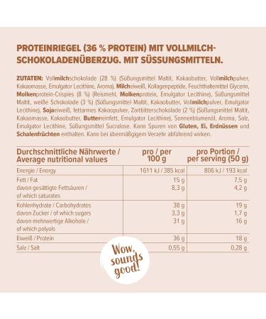 Energybody Superbar Triple Chocolate Protein Bar - 24x50g 36% Protein Low Sugar & Low Carb Snacks - Buy Online on GoSupps.com