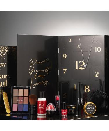 Makeup Advent Calendar 2024 | 12 Day Beauty Treasures Gift Set for Women | Unique Skincare & Makeup Surprises - Perfect Birthday Gift - Buy Online on GoSupps.com