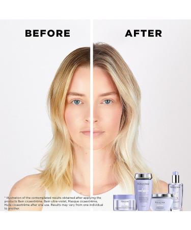 KERASTASE Blond Absolu Ultra-Violet Purple Shampoo - Neutralizes Brassy Tones - Hydrates and Protects - 8.5 Fl Oz - Buy Online on GoSupps.com