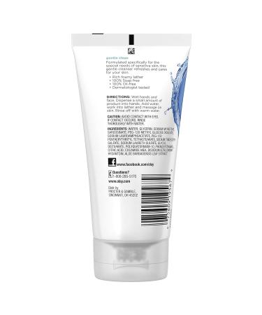 Olay Gentle Clean Foaming Face Cleanser for Sensitive Skin | 5 oz Soothing and Hydrating Face Wash for All Skin Types - Buy Online on GoSupps.com