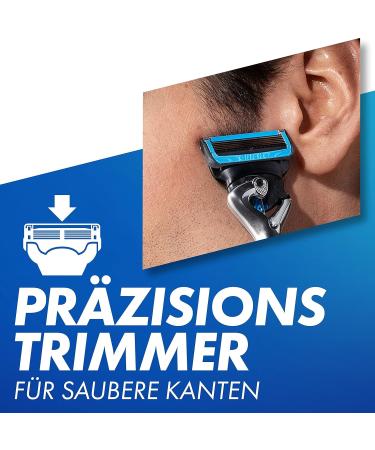 Gillette ProShield Chill Wet Razor for Men - 5-Blade Shaving System + 1 Replacement Blade - Perfect Gift for Him - Buy Online on GoSupps.com