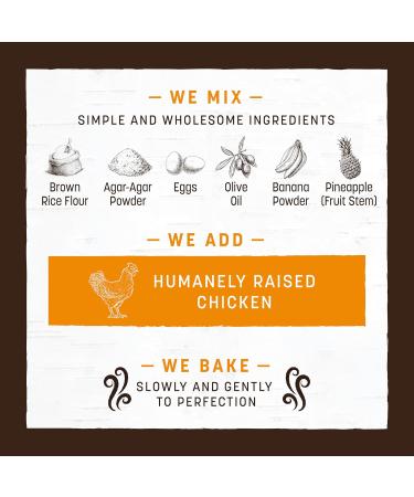Earth Animal No Hide Rawhide Replacement Dog Treats - Medium Chicken Chews 240g (2 Pack) | International Shipping - Buy Online on GoSupps.com