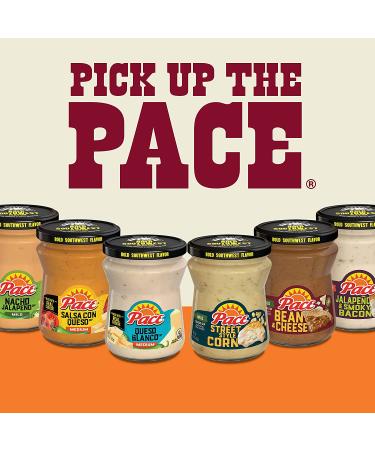 Delicious Pace Salsa Con Queso Cheese Dip - Perfect for Nachos - 15oz Jar (Pack of 6) - Buy Online on GoSupps.com