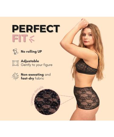 Siil Stoma Bandage & Black Cover for Colostomy Urostomy Ileostomy Bags - XS-XXL for Women - Buy Online on GoSupps.com