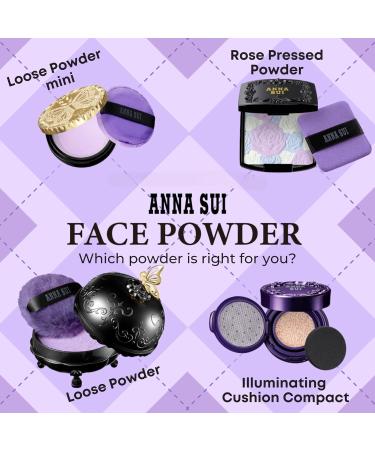 Buy ANNA SUI Rose Pressed Powder & Puff | International Shipping Available - Buy Online on GoSupps.com