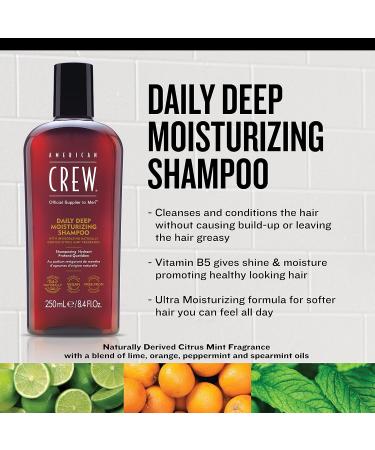 American Crew Men's Gift Set - Hair Forming Cream & Daily Deep Moisturizing Shampoo | International Shipping - Buy Online on GoSupps.com