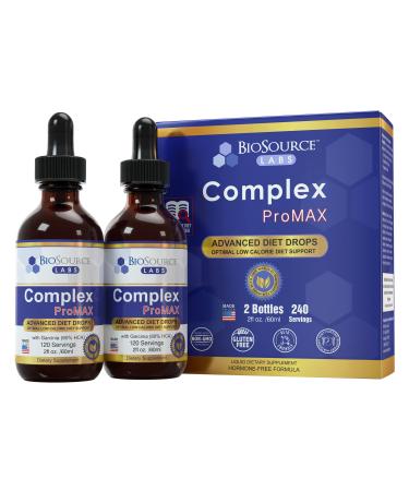 BioSource Labs Complex ProMAX Premium Diet Drops (2 x 2 oz Bottle) 2 Fl Oz (Pack of 2)