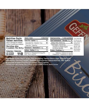 Gefen Gluten Free Vanilla Tea Biscuits 4.2oz (3 Pack) - Kosher for Passover - Buy Online on GoSupps.com