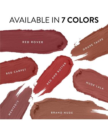Mented Cosmetics Red Matte Lipstick - Red Carpet Deep Red Long Lasting Waterproof Lip Stain - Buy Online on GoSupps.com
