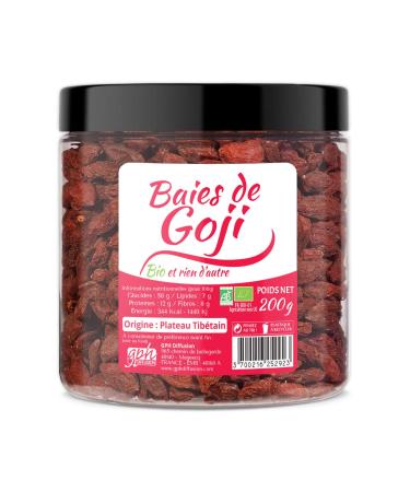 Organic Goji Berries 200g - GPH DIFFUSION