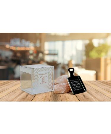 Eat.Art Himalayan Pink Rock Salt with Mini Grater - Unique Vegan Gift Set for Foodies, Gluten Free Treat - Perfect Adult Stocking Filler - Buy Online on GoSupps.com
