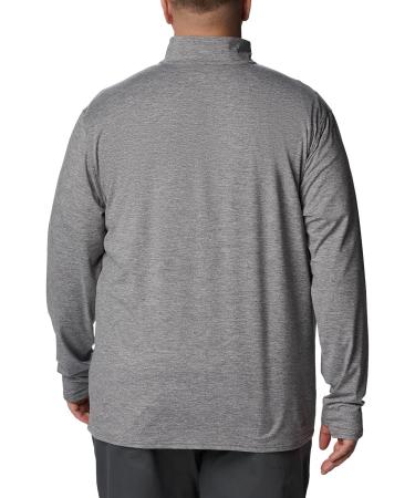 Columbia Men's Tech Trail 1/4 Zip City Grey Heather XL - Shop Now - Buy Online on GoSupps.com