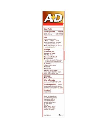 A+D First Aid Ointment Skin Protectant with Vitamin A&D 1.50 oz (Pack of 2) - Buy Now! - Buy Online on GoSupps.com
