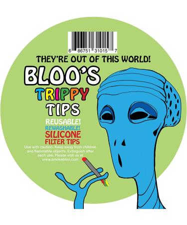 Quik Wikk 12 Pack Silicone Rolling Tips - Trippy Tips - Reusable, Clean, Factory Sealed & Sterile - Buy Online on GoSupps.com