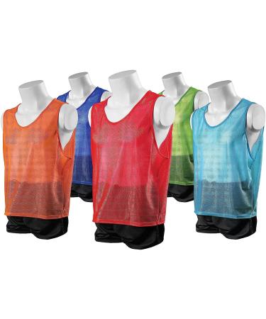 Kwik Goal Youth Deluxe Scrimmage Vest in Royal - Best Quality for Practice - Buy Online on GoSupps.com