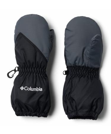 Columbia Unisex Toddler Chippewa Long Mittens Black Graphite One Size Toddler Chippewa Long Mitten - Buy Online on GoSupps.com