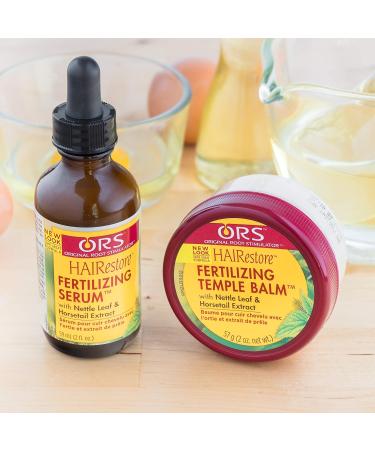 ORS HAIRestore Fertilizing Serum & Temple Balm - Nourish & Revitalize Hair | International Shipping Available - Buy Online on GoSupps.com
