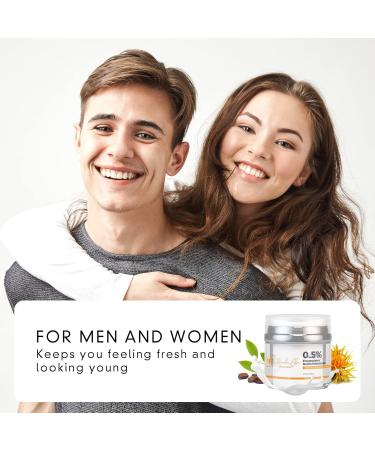 0.5% Encapsulated Retinol Cream - All Natural Anti-Aging Face Cream for Men & Women | Skincare with Squalane & Vitamin A - 30 ml | ML Delicate Beauty - Buy Online on GoSupps.com