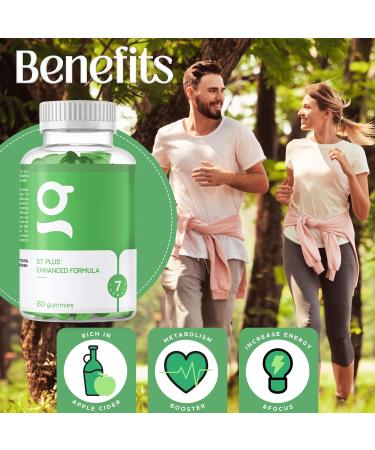Green Gummies G7 Plus: 1000MG Supports Healthy Weight Loss - 60 Gummies - Buy Online on GoSupps.com