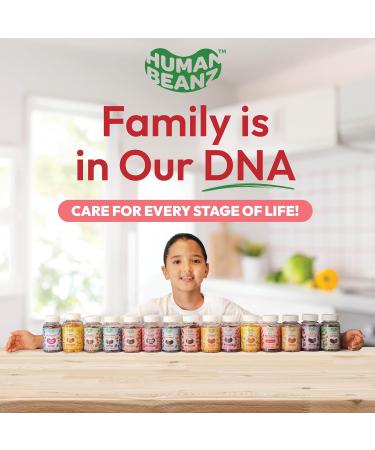 Human Beanz Probiotic Jelly Bean Gummies for Men and Women Probiotic Supplements for Digestive Health Nutritional Vegetarian Supplements 120 Strawberry Blast Jelly Beans Kosher - Buy Online on GoSupps.com