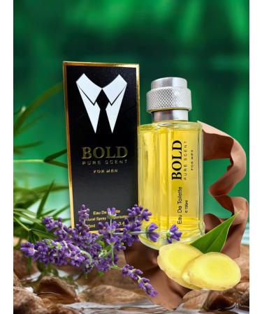 Bold Pure Scent Aromatic Spicy fragrance for men. Eau de Toilette 3.4 Fl. Oz. - Buy Online on GoSupps.com
