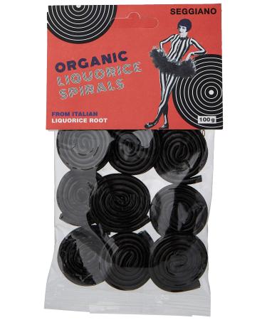 Seggiano Organic Liquorice Spirals 100g