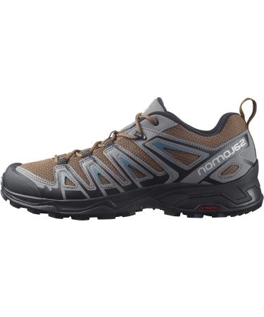 SALOMON X Ultra Pioneer Aero Men's Outdoor Shoes Secure Foothold Stable and Cushioned 45 1/3 EU Toffee Quiet Shade Mallard Blue