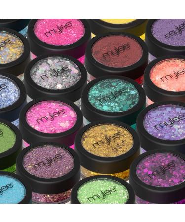 Mylee All That Glitters Adventurous Holographic Dust Powder - 101 Glitter Colors for Nail Art & Crafts - Buy Online on GoSupps.com