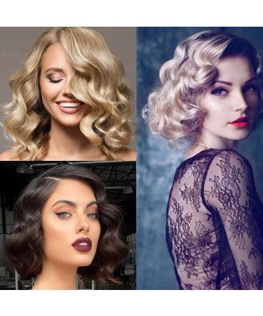 24 Pcs Hair Rollers Set with Self Grip Jumbo Rollers & Duckbill Clips - Black | Hair Curlers for Long, Medium, Short Hair - Salon DIY Hairdressing Tools - Buy Online on GoSupps.com