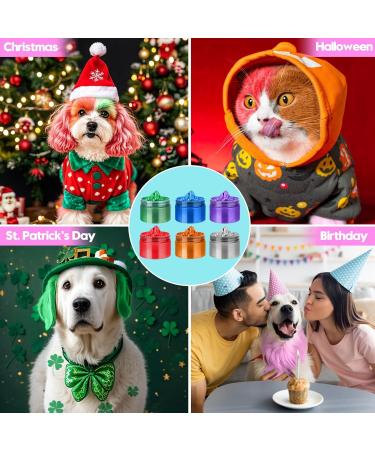 Washable Hair Color for Dogs | Temporary Pet Safe Hair Wax in Fun Colors - Perfect DIY Gifts for Dog Lovers - Buy Online on GoSupps.com