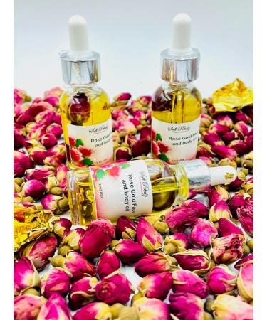 Buy Soft Petalz Rose Gold Facial Oil - Nourishing & Hydrating Skincare | International Shipping Available - Buy Online on GoSupps.com