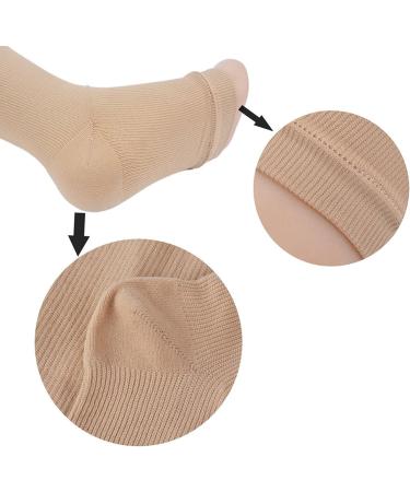 Kingbridal Compression Stockings - Open Toe Knee High Zippered Design for Men & Women | Graded Recreational Running Stockings to Prevent Swelling - Buy Online on GoSupps.com
