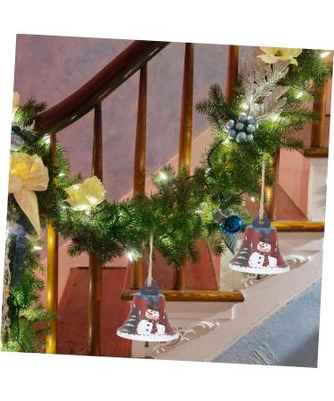 Shop Wrought Iron Abaodam Bell Pendants | Christmas Decorations & Artificial Flower Garlands | 7x7cm Metal Ring - Buy Online on GoSupps.com