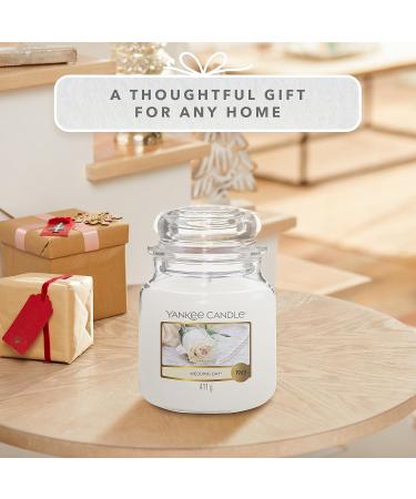 Yankee Candle Wedding Day Scented Candle (Medium) | Long-Lasting 75-Hour Burn | Perfect for Weddings and Gifts - Buy Online on GoSupps.com