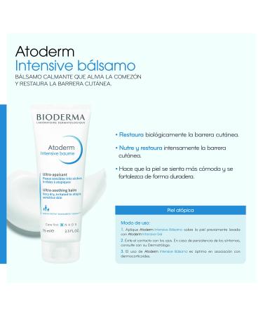 Bioderma BDR 1026 Atoder cream 1 package 1 x 75 milliliters Unscented 75 ml Paquete de 1