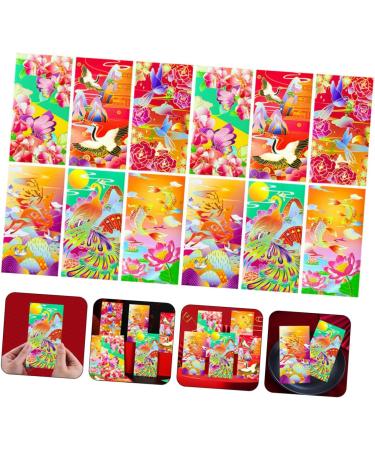 ABOOFAN 36 Pcs New Year Red Envelope Envelope Wedding Lucky Packet New Year Red Packet Lucky Money Envelopes Red Envelope for Gift New Year Money Bag Paper Cartoon Currency - Buy Online on GoSupps.com