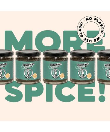 Jalape o Chilli Jam by Jackanapes 190g - Mild Vegan Chilli Condiment Made with Jalape os Apples and Lemons - Made in the UK - Buy Online on GoSupps.com